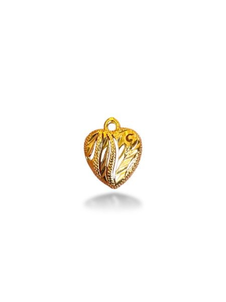 Kalp Charm Altın Kaplama