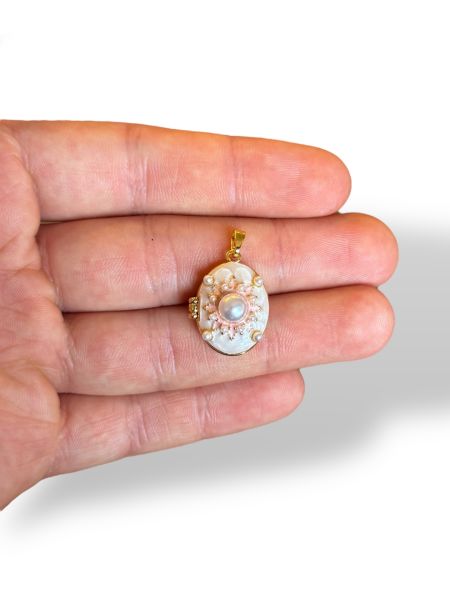 Kapaklı Charm Altın Kaplama