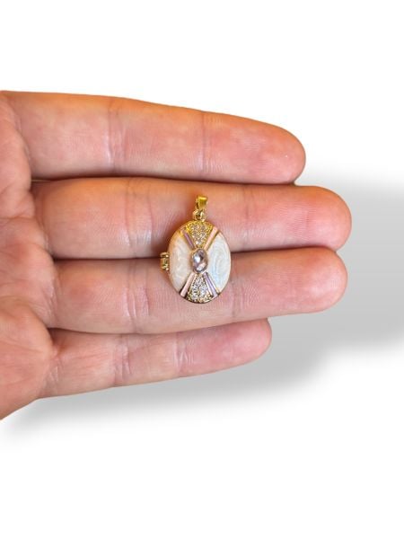 Kapaklı Charm Altın Kaplama